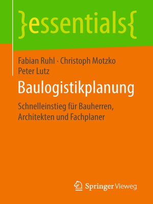 cover image of Baulogistikplanung